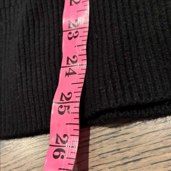 FCUk 1980’s contrast Stitch mock Sweater 3/4 Sleeve Size XS - Picture 9 of 17